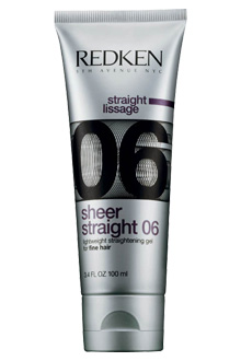 Redken Sheer Straight 06 - uhlazující gel pro rovné vlasy